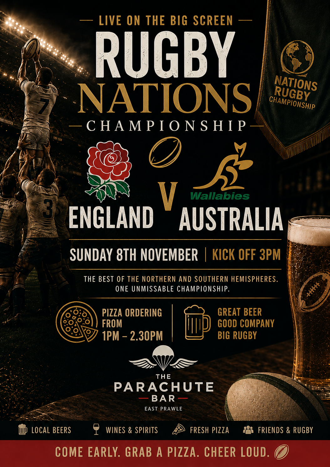 Rugby - Australia v England